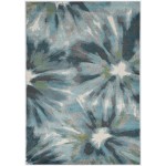 Stella Teal Splash 5'3" x 7'7" Rug