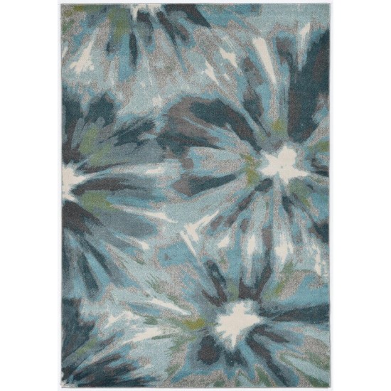 Stella Teal Splash 9'10" x 13'2" Rug