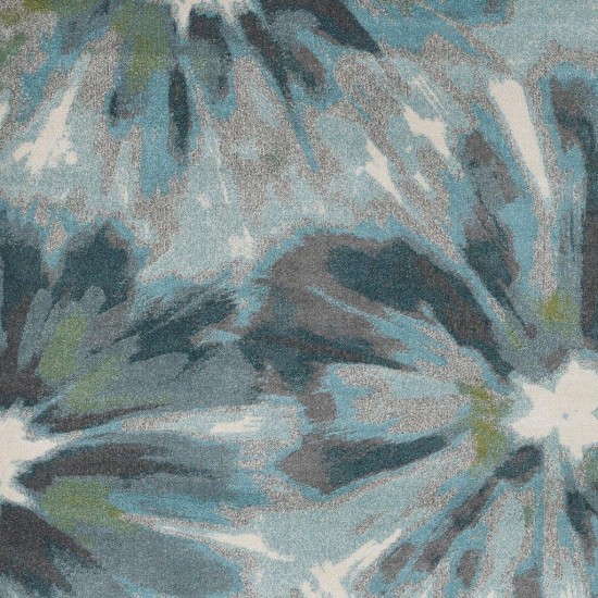 Stella Teal Splash 9'10" x 13'2" Rug