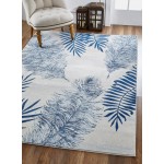 Stella Ivory/Navy Fauna 3'3" x 4'11" Rug