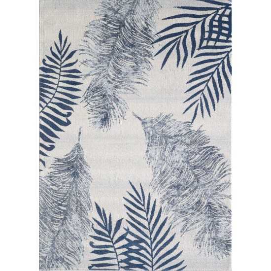 Stella Ivory/Navy Fauna 7'10" x 10'10" Rug