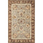 Syriana Grey/Mocha Mahal 2'3" x 7'6" Runner Rug