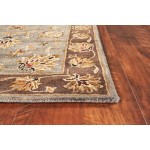 Syriana Grey/Mocha Mahal 2'3" x 7'6" Runner Rug