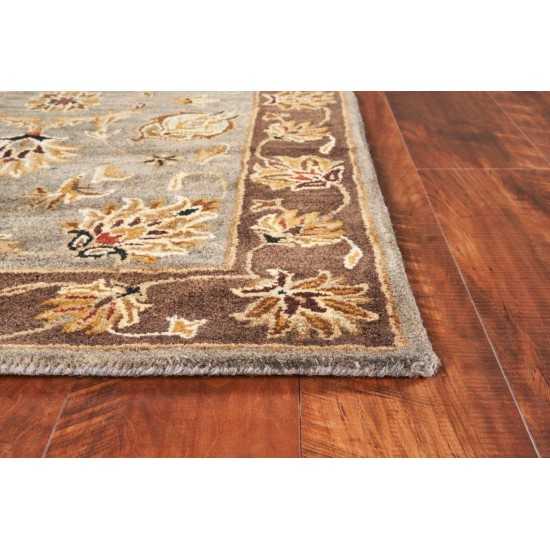 Syriana Grey/Mocha Mahal 5' x 8' Rug