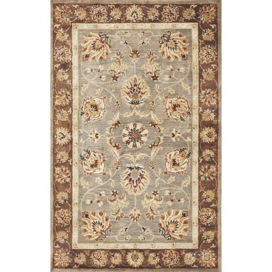 Syriana Grey/Mocha Mahal 8' x 10'6" Rug