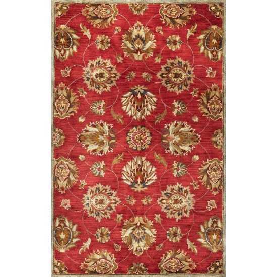 Syriana Red Allover Kashan 8' x 10'6" Rug