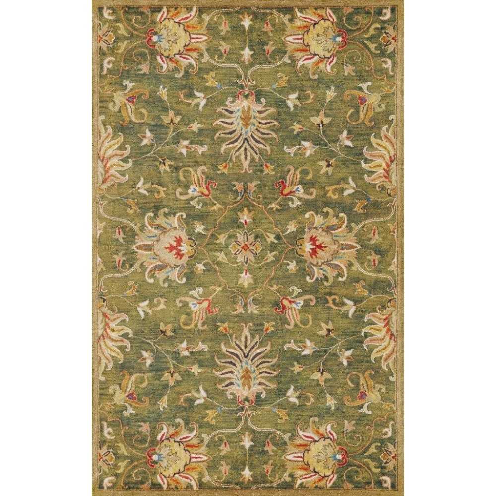 Syriana Emerald Green Agra 8' x 10'6" Rug