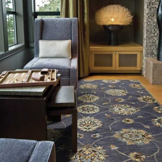Syriana Midnight Kashan 5' x 8' Rug