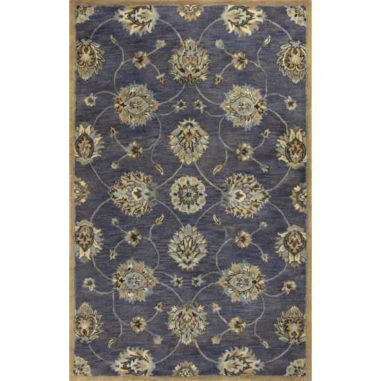 Syriana Midnight Kashan 9' x 13' Rug