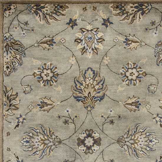 Syriana Grey Allover Kashia 2'3" x 7'6" Runner Rug