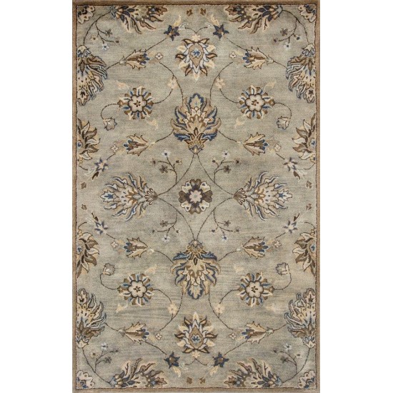 Syriana Grey Allover Kashia 3'3" x 5'3" Rug