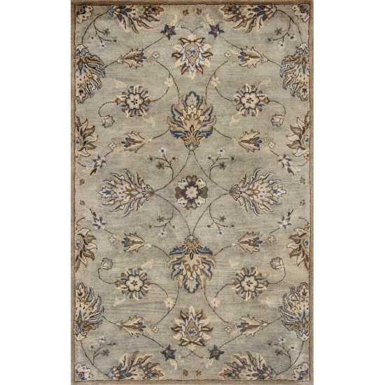 Syriana Grey Allover Kashia 8' x 10'6" Rug