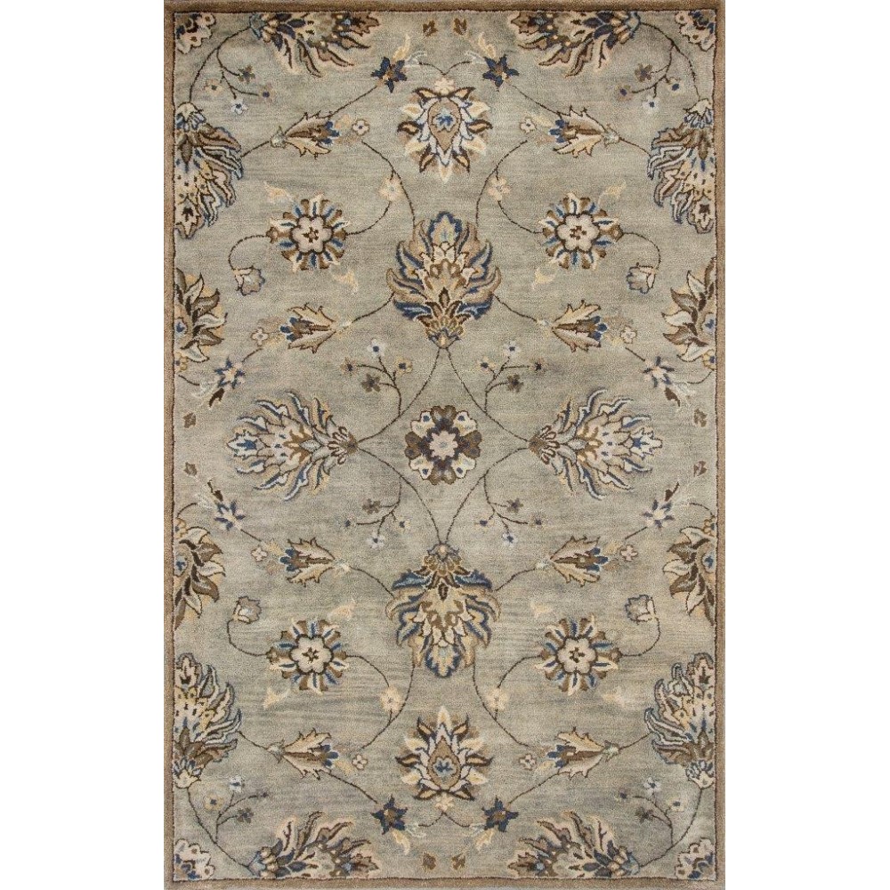 Syriana Grey Allover Kashia 9' x 13' Rug