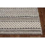 Terrace Grey Horizon 2'7" x 7'9" Runner Rug