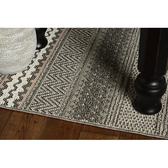 Terrace Taupe Moda 6'7" x 9'4" Rug