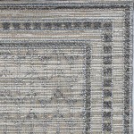 Terrace Grey Elliot 2'7" x 7'9" Runner Rug