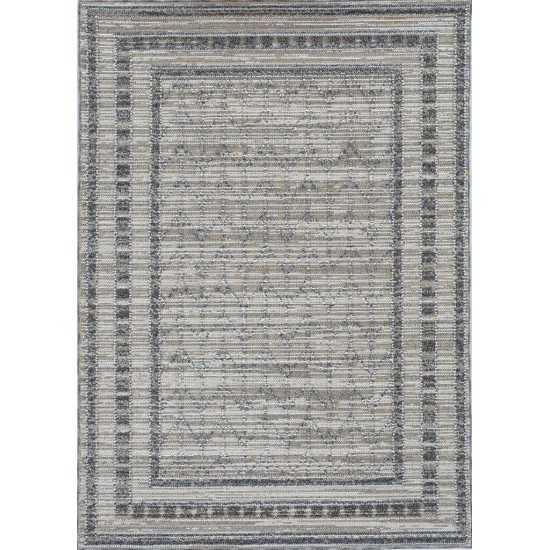 Terrace Grey Elliot 6'7" x 9'4" Rug