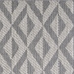 Terrace Grey Illusion 2'7" x 7'9" Runner Rug