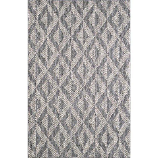 Terrace Grey Illusion 4' x 5'9" Rug