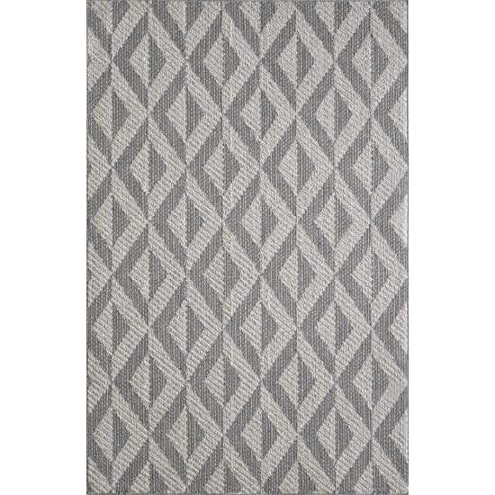 Terrace Grey Illusion 7'10" x 10'1 Rug