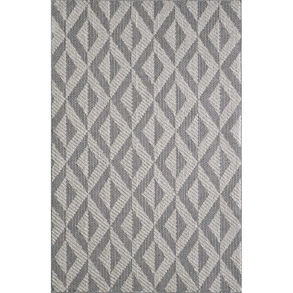 Terrace Grey Illusion 7'10" x 10'1 Rug