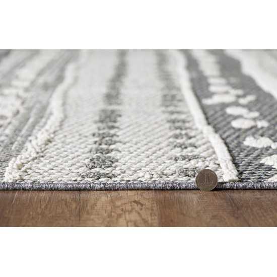 Terrace Grey Terrain 4' x 5'9" Rug