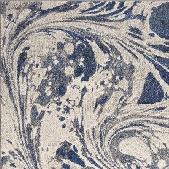 Watercolors Grey Marble 3'3" x 4'11" Rug