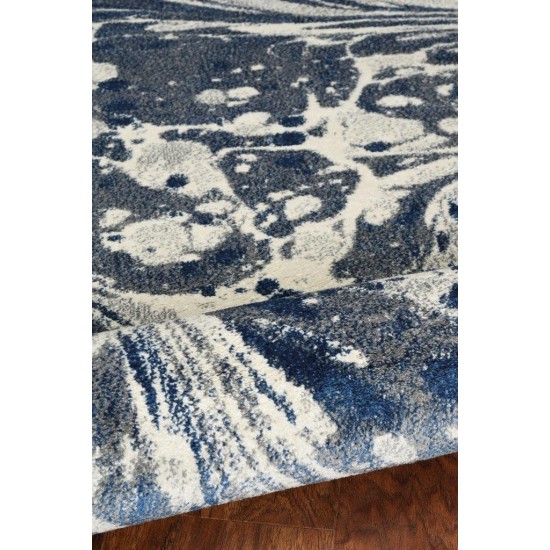 Watercolors Grey Marble 8'3" x10'2" Rug