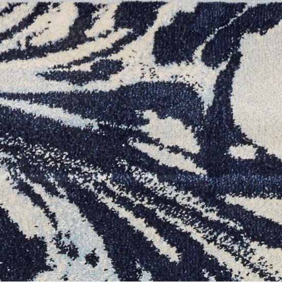 Watercolors Blue Marble 5' x 7'6" Rug