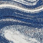 Watercolors Blue Palette 5' x 7'6" Rug