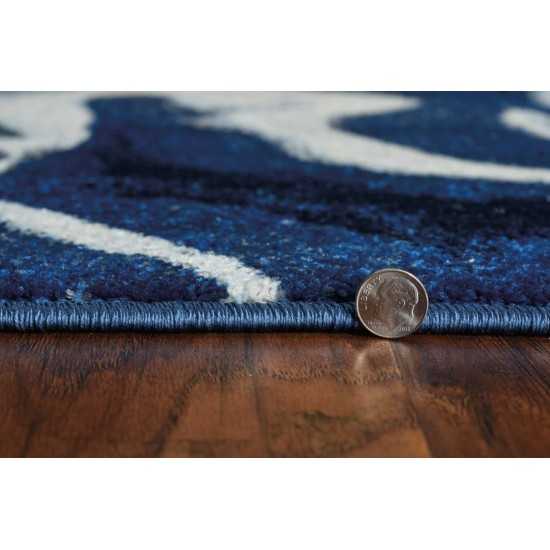 Watercolors Blue Palette 8'3" x10'2" Rug