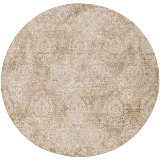 Westerly Sand Elegance 6'7" Round Rug