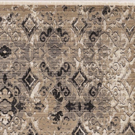 Westerly Ivory/Beige Illusions 2' x 8' Runner Rug