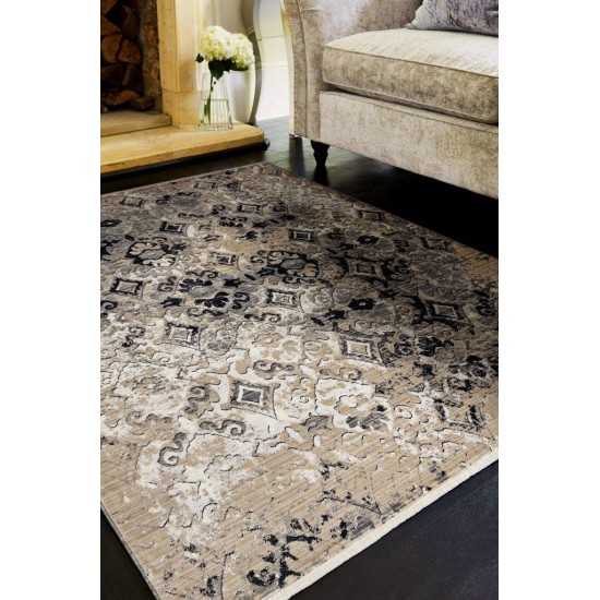 Westerly Ivory/Beige Illusions 2' x 8' Runner Rug