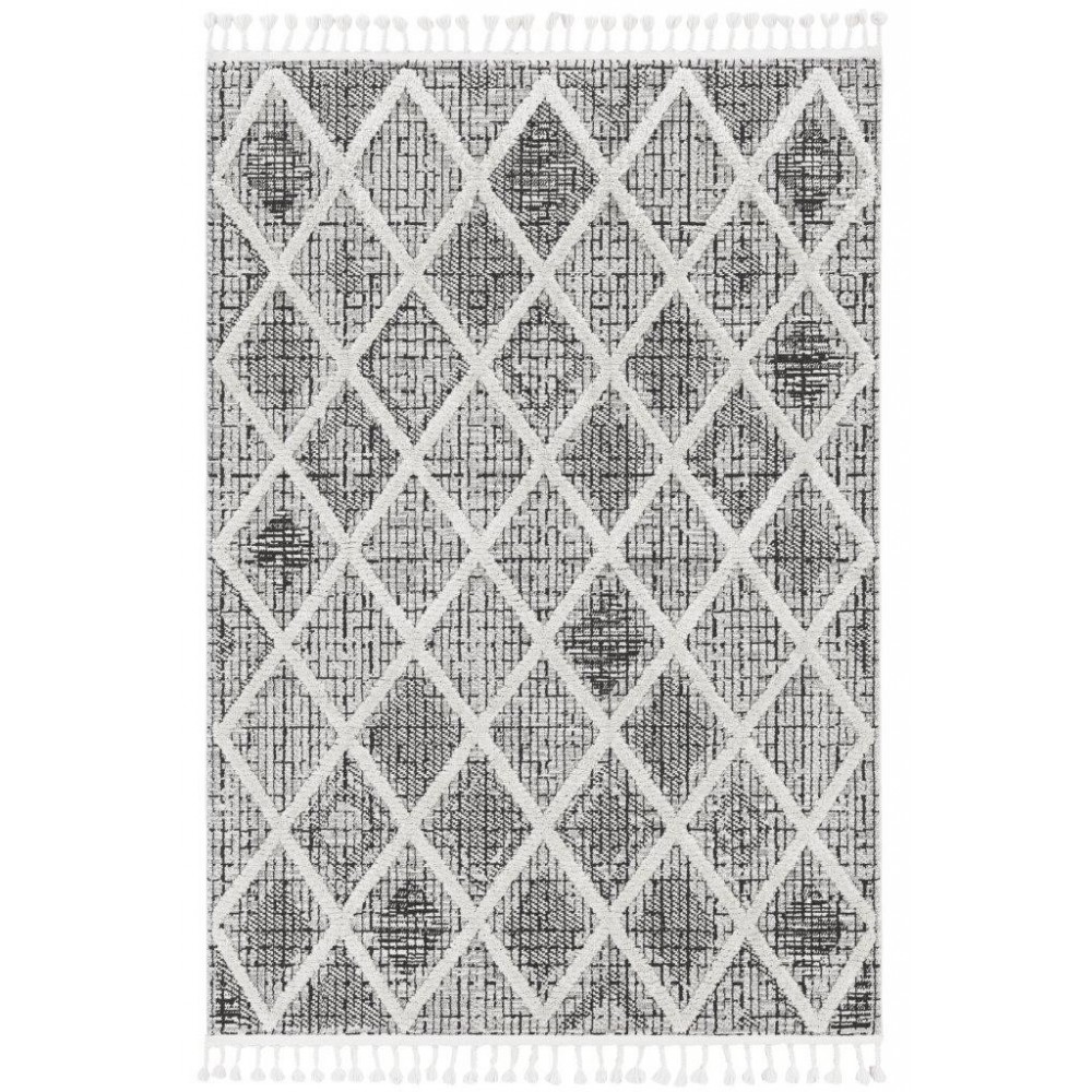 Willow Charcoal Diamonds 12' x 15' Rug