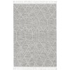 Willow Ivory Grey Honeycomb 5'3" x 7'7" Rug