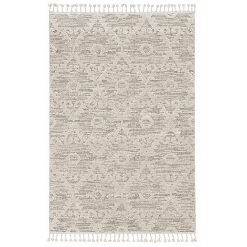 Willow Ivory Beige Boho 12' x 15' Rug