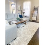 Willow Ivory Beige Boho 12' x 15' Rug
