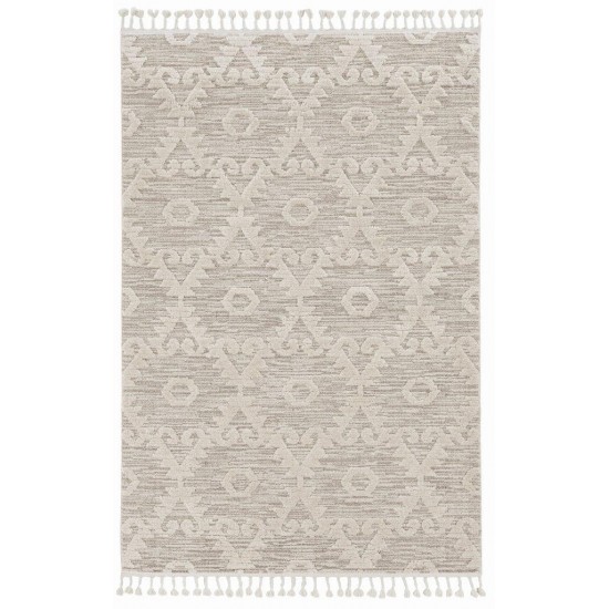 Willow Ivory Beige Boho 3'3" x 4'11" Rug