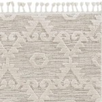 Willow Ivory Beige Boho 5'3" x 7'7" Rug