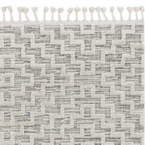 Willow Ivory Grey Geo 12' x 15' Rug