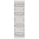 Willow Ivory Grey Landscape 2'2" x 7'6" Runner Rug