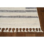 Willow Ivory Grey Landscape 2'2" x 7'6" Runner Rug