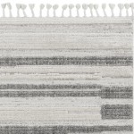 Willow Ivory Grey Landscape 2'2" x 7'6" Runner Rug