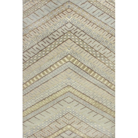 Amore Frost Chevron 5' x 7'6" Area Rug