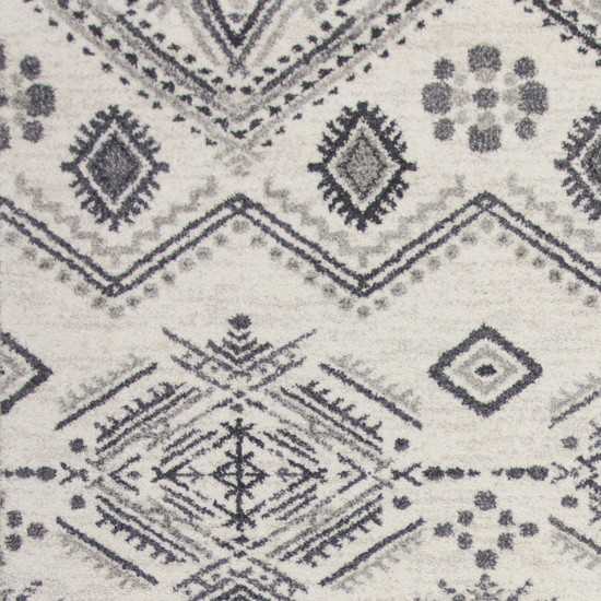 Carmen Ivory/Grey Journey 7'10" x 11'2" Area Rug