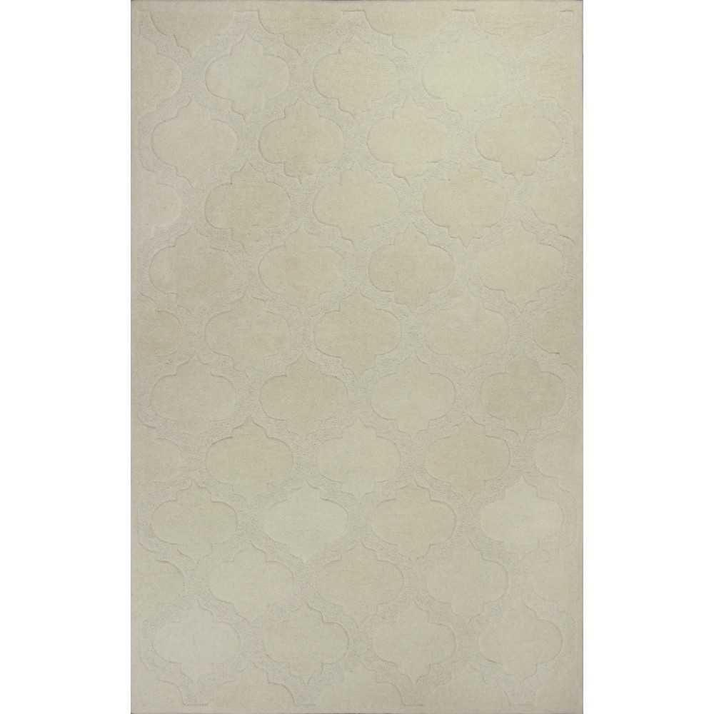 Eternity Ivory Arabesque 8' x 10'6" Area Rug