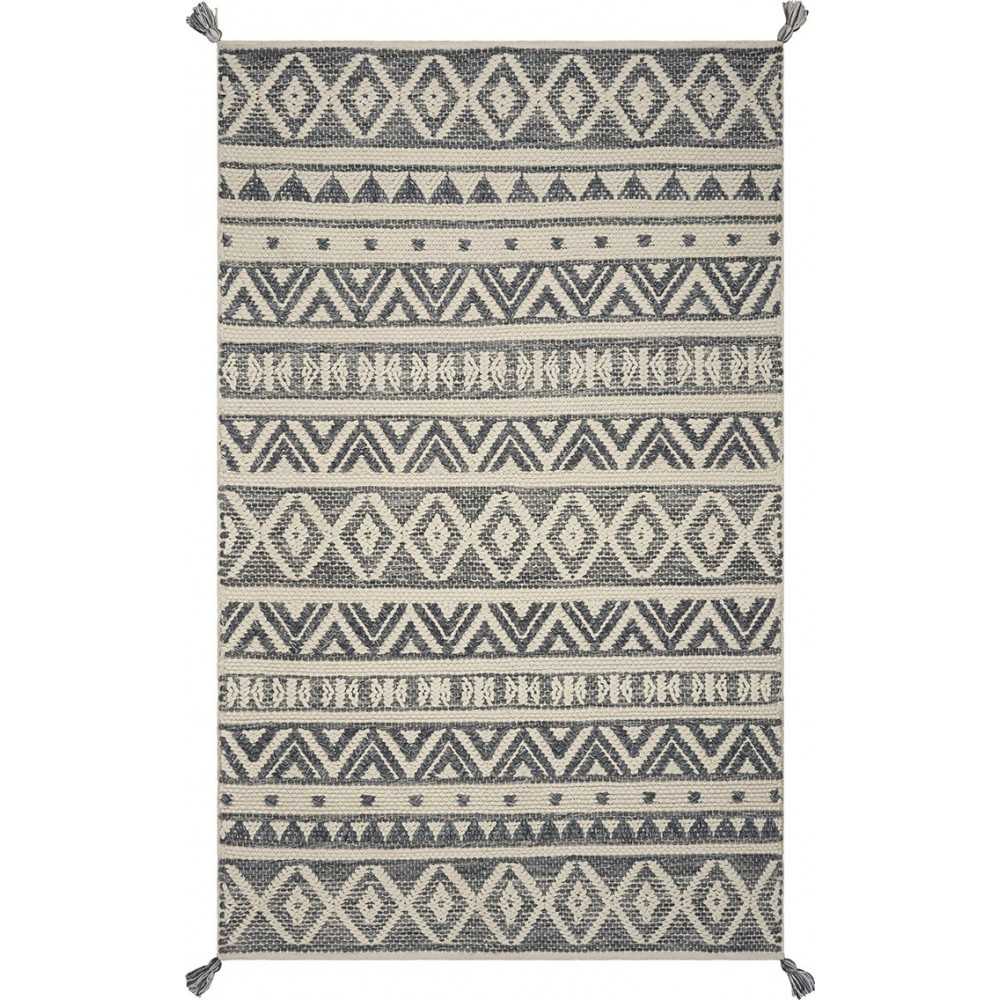 Hang Ten Malibu Grey Encinitas 3'3" x 5'3" Area Rug