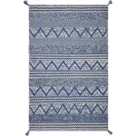 Hang Ten Malibu Blue Hermosa Beach 6' x 9' Area Rug