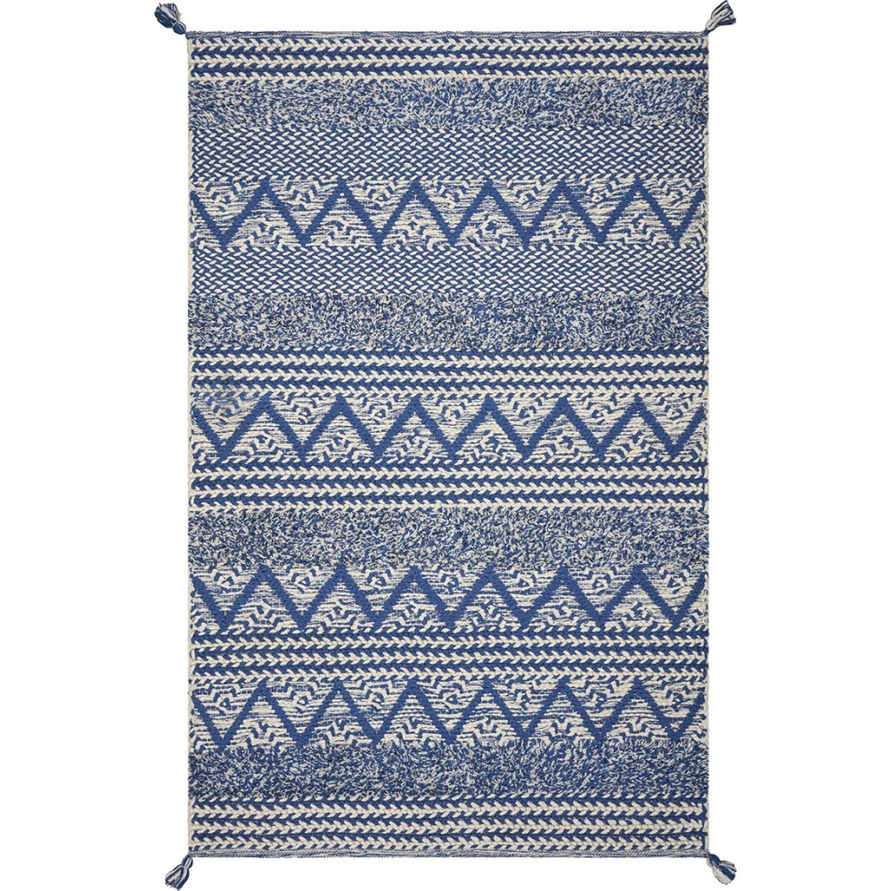 Hang Ten Malibu Blue Hermosa Beach 6' x 9' Area Rug Hang Ten Malibu Blue Hermosa Beach 6' x 9' Area Rug